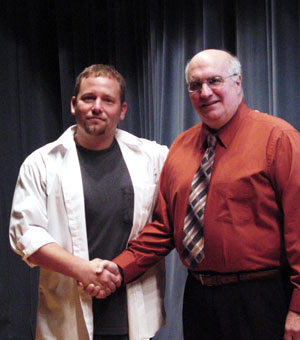Tim Meets High School Principal